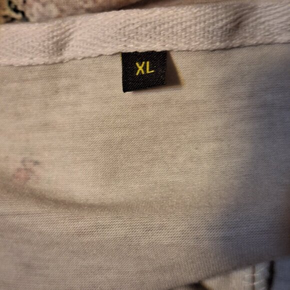 spring henley neck casual print 3/4 length sleeve - Picture 9 of 9